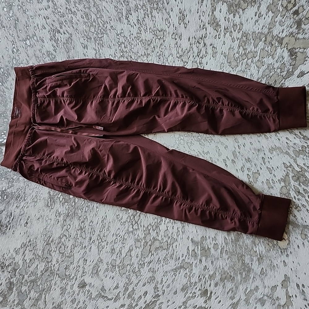 Athleta Attitude II Pants In Tawny Rose Sz4P - Picture 4 of 9